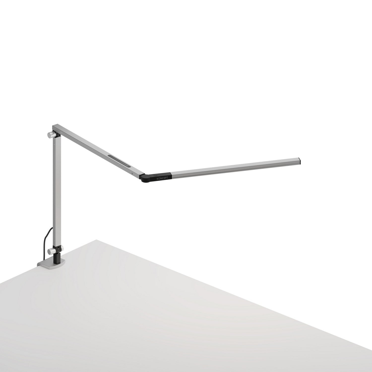 Koncept - AR3100-CD-SIL-CLP - LED Desk Lamp - Z-Bar - Silver