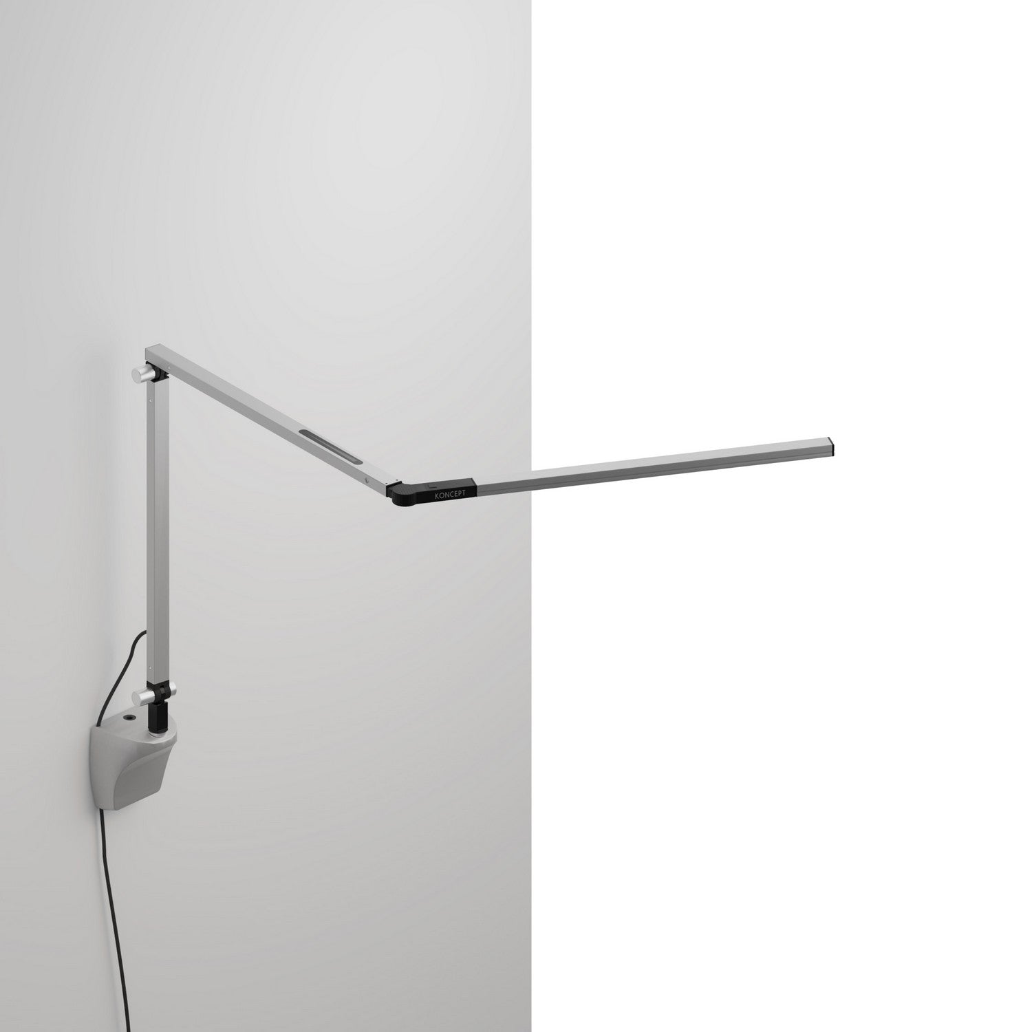 Koncept - AR3100-CD-SIL-WAL - LED Desk Lamp - Z-Bar - Silver