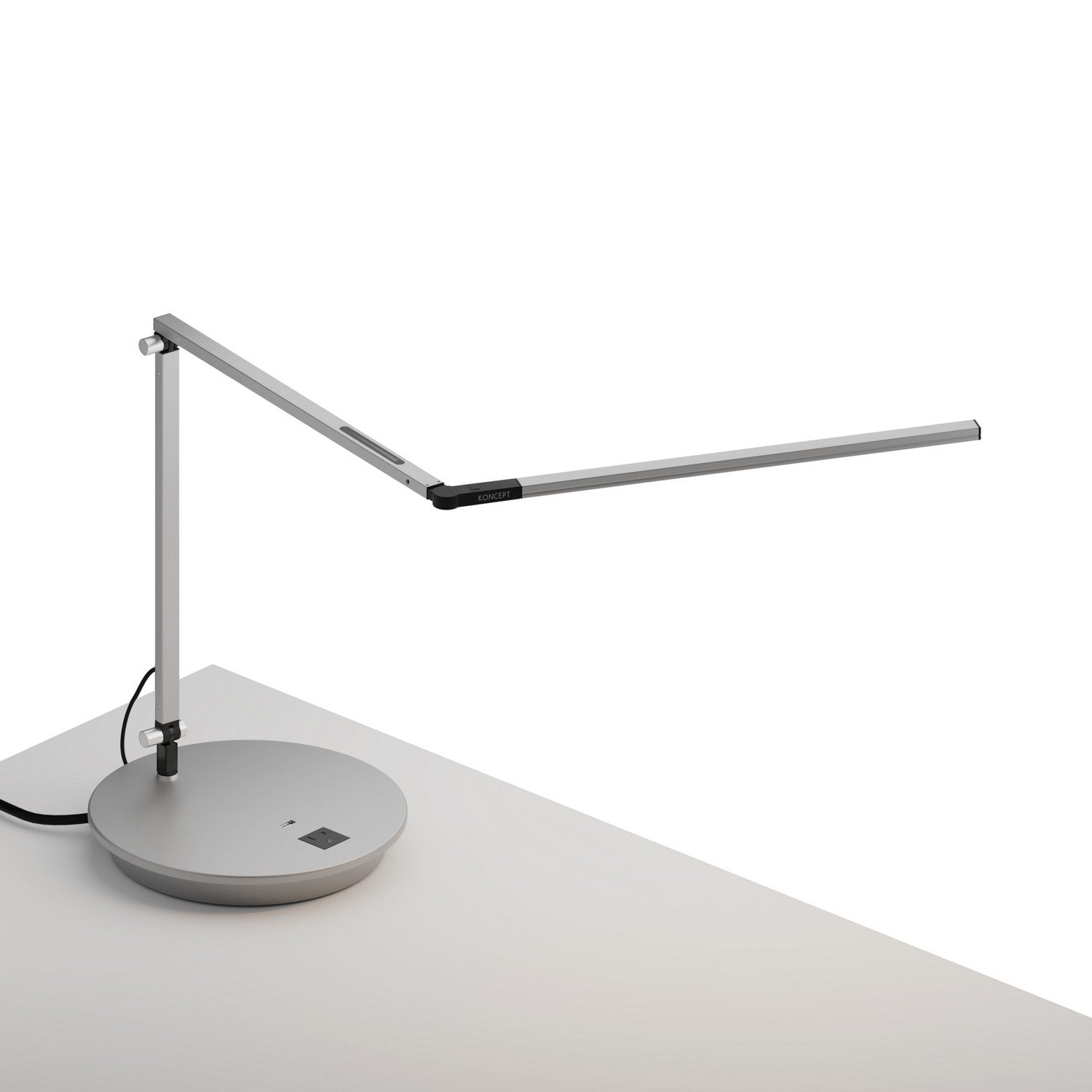 Koncept - AR3200-WD-SIL-PWD - LED Desk Lamp - Z-Bar - Silver