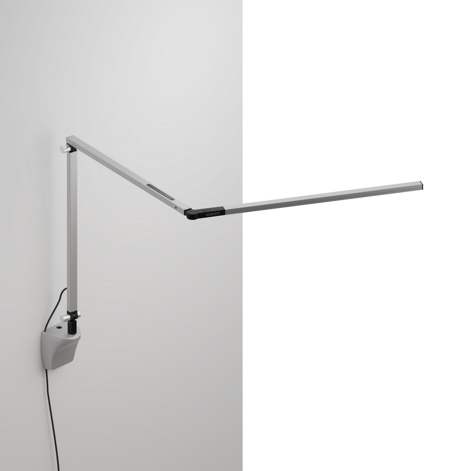 Koncept - AR3200-WD-SIL-WAL - LED Desk Lamp - Z-Bar - Silver