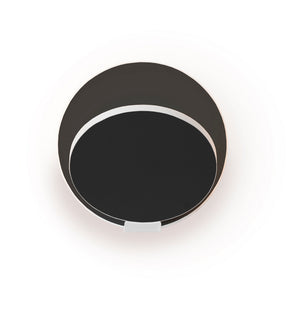 Koncept - GRW-S-MWT-MBK-HW - LED Wall Sconce - Gravy - Matte White, Metallic Black