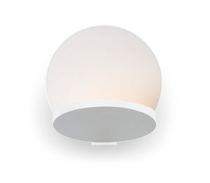 Koncept - GRW-S-MWT-SIL-HW - LED Wall Sconce - Gravy - Matte White, Silver