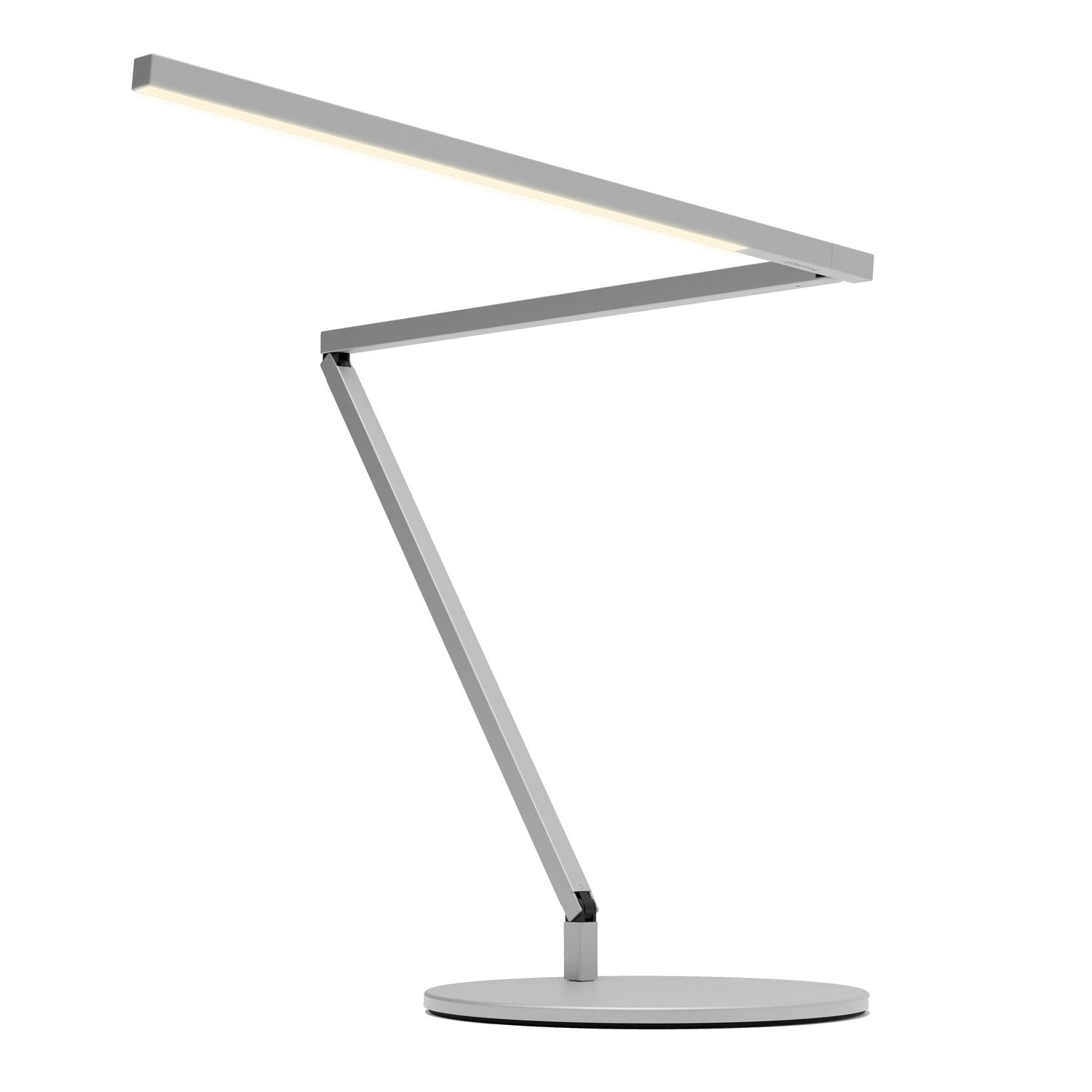 Koncept - ZBD3000-W-SIL-DSK - LED Desk Lamp - Z-Bar Gen 4 - Silver