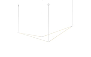 Koncept - ZBP-36-B-SW-MWT-CNP - LED Pendant - Z-Bar Pendant - Matte White