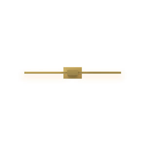 Koncept - ZBW-24-4-CM-SW-GLD - LED Wall Sconce - Z-Bar - Gold