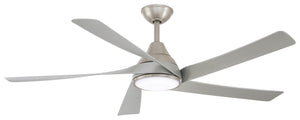 Minka Aire - F765L-BN/SL - 56"Ceiling Fan - Transonic - Brushed Nickel