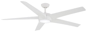 Minka Aire - F767L-WHF - 64"Ceiling Fan - Skymaster - Flat White