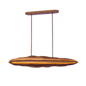 Kalco - 522461WGL - LED Island Pendant - Folia - Warm Gold