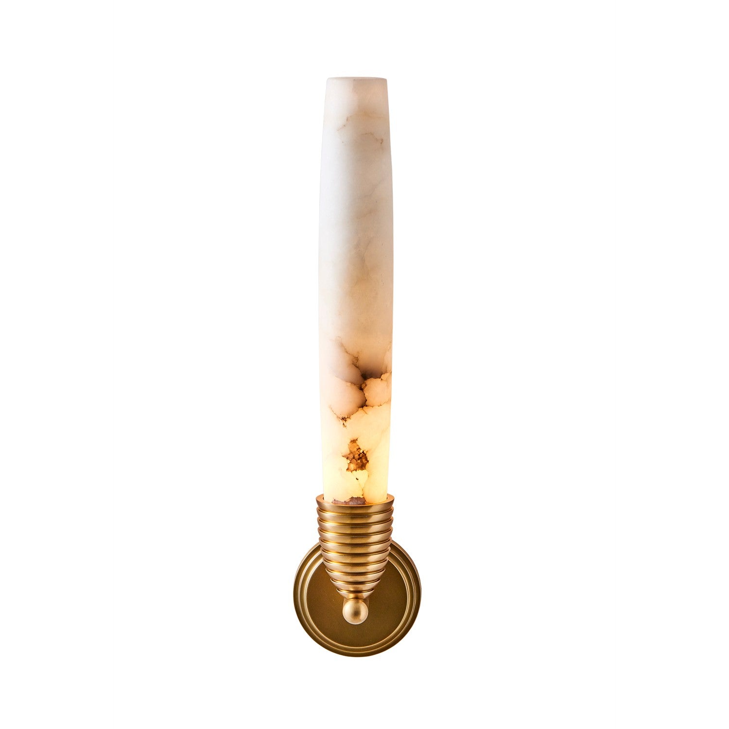 Kalco - 523731TRB - LED Wall Sconce - Gypsum - True Brass