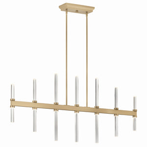 Kichler - 52670CPZ - LED Linear Chandelier - Sycara - Champagne Bronze