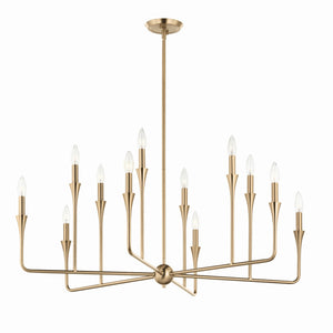 Kichler - 52692CPZ - 12 Light Chandelier - Alvaro - Champagne Bronze