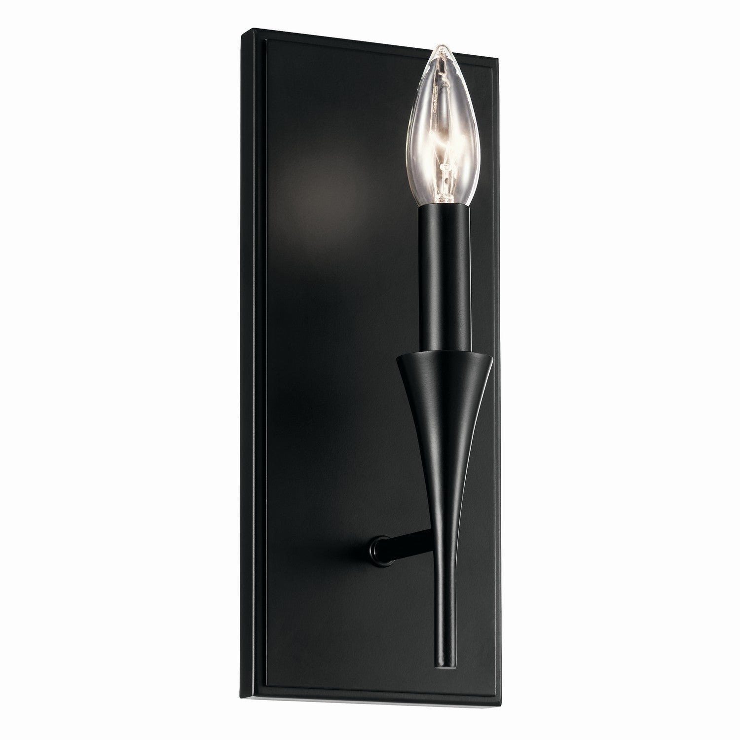 Kichler - 52694BK - One Light Wall Sconce - Alvaro - Black