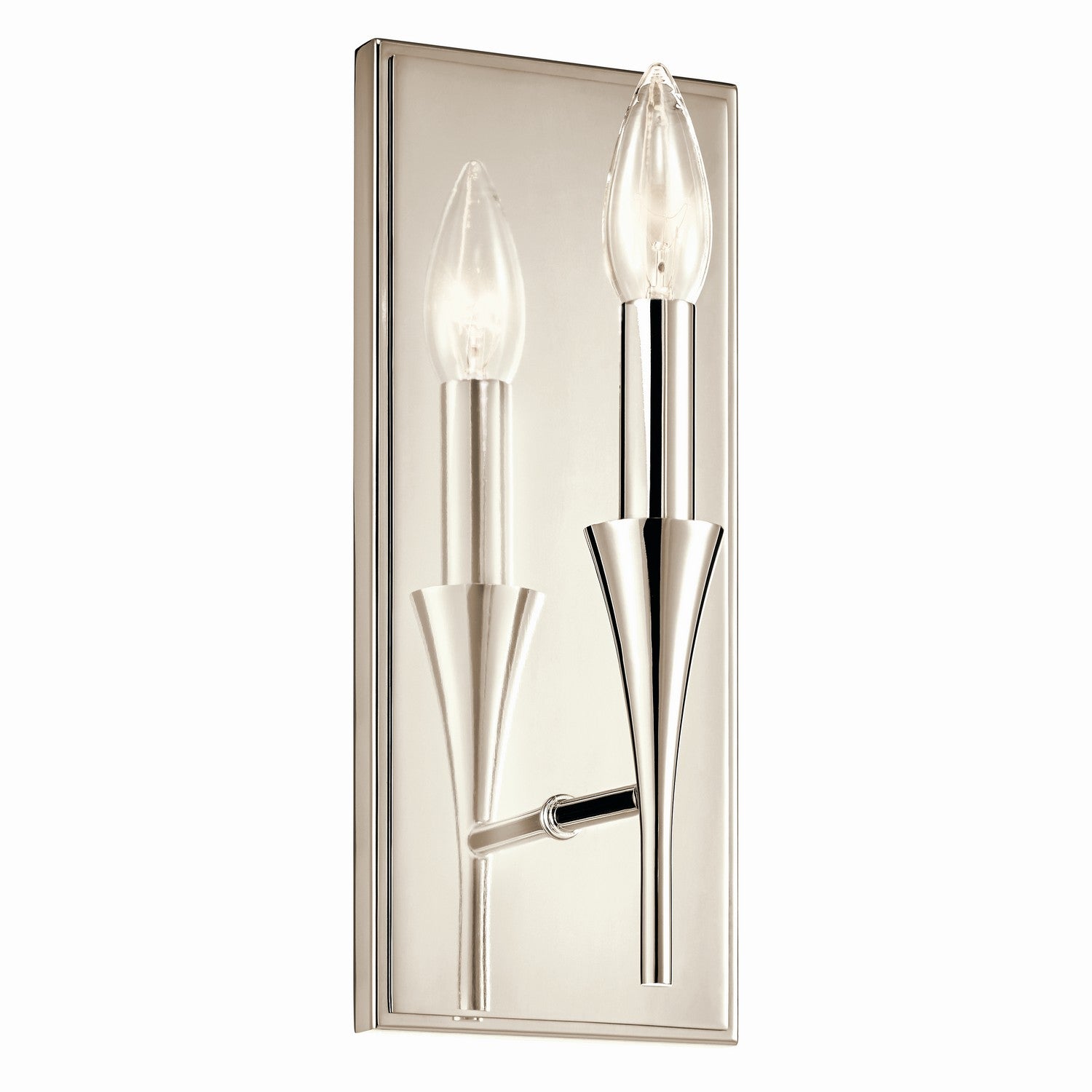 Kichler - 52694PN - One Light Wall Sconce - Alvaro - Polished Nickel