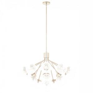 Kichler - 52702CPZ - 16 Light Chandelier Convertible - Silvarious - Champagne Bronze