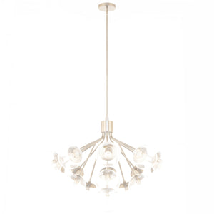 Kichler - 52702CPZCLR - 16 Light Chandelier Convertible - Silvarious - Champagne Bronze