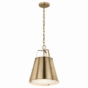 Kichler - 52710CPZ - One Light Pendant - Etcher - Champagne Bronze