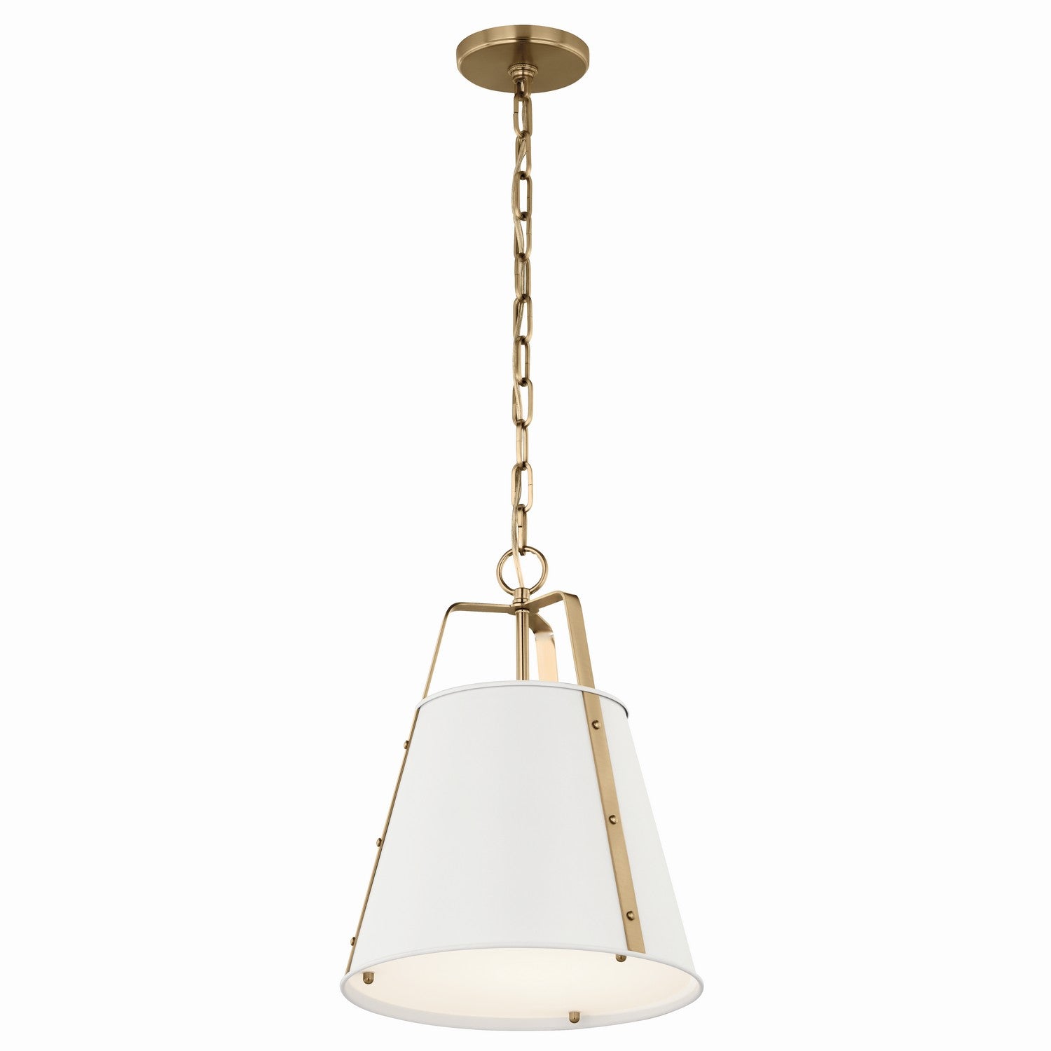 Kichler - 52710WH - One Light Pendant - Etcher - White