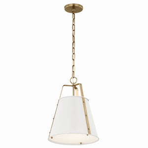 Kichler - 52710WH - One Light Pendant - Etcher - White