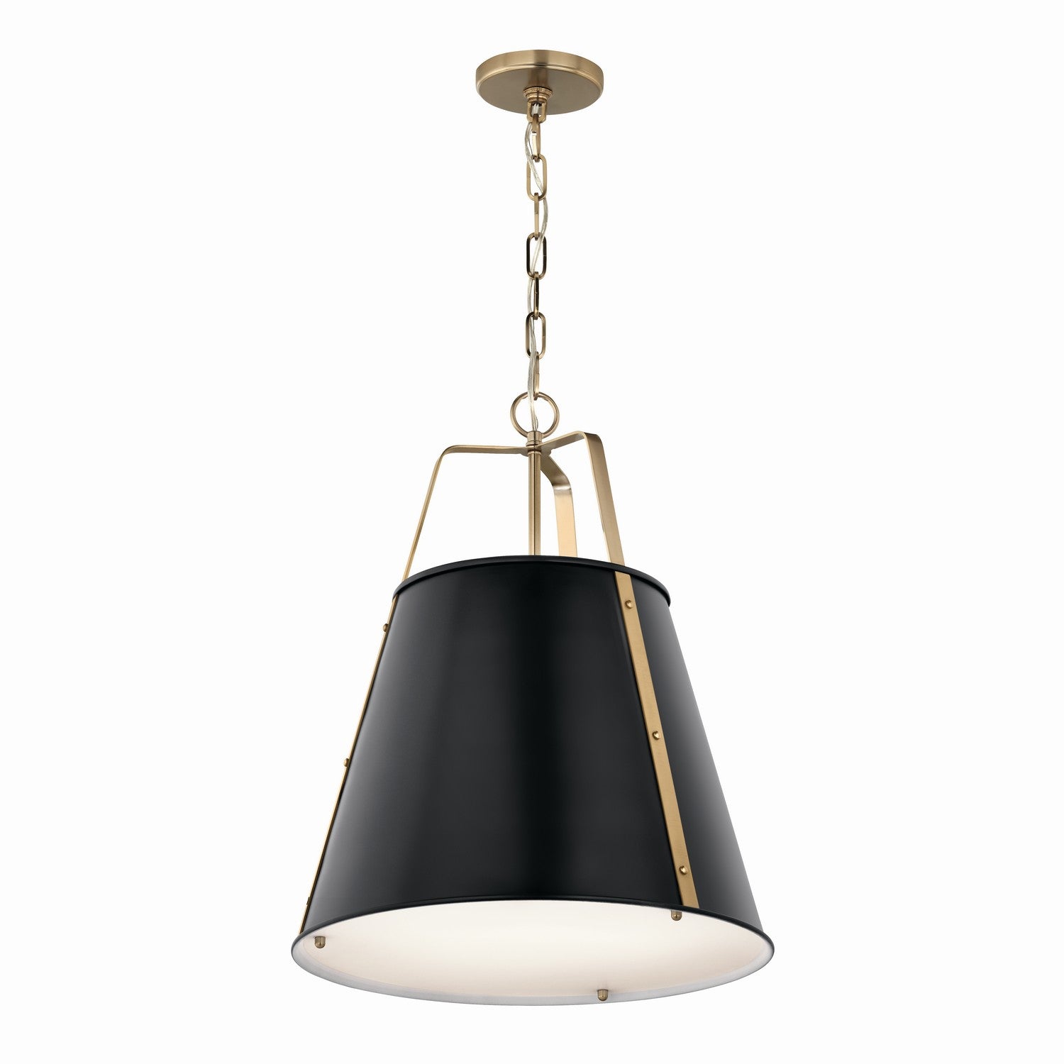 Kichler - 52711BK - Two Light Pendant - Etcher - Black