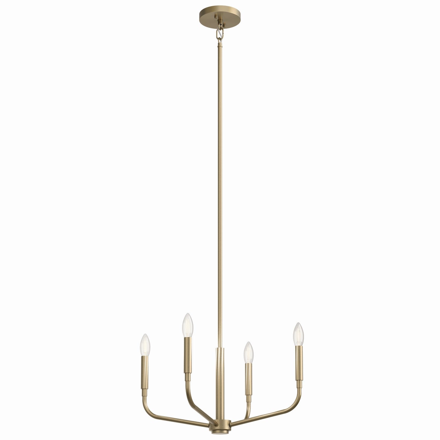 Kichler - 52716CPZ - Four Light Chandelier/Semi Flush Mount - Madden - Champagne Bronze