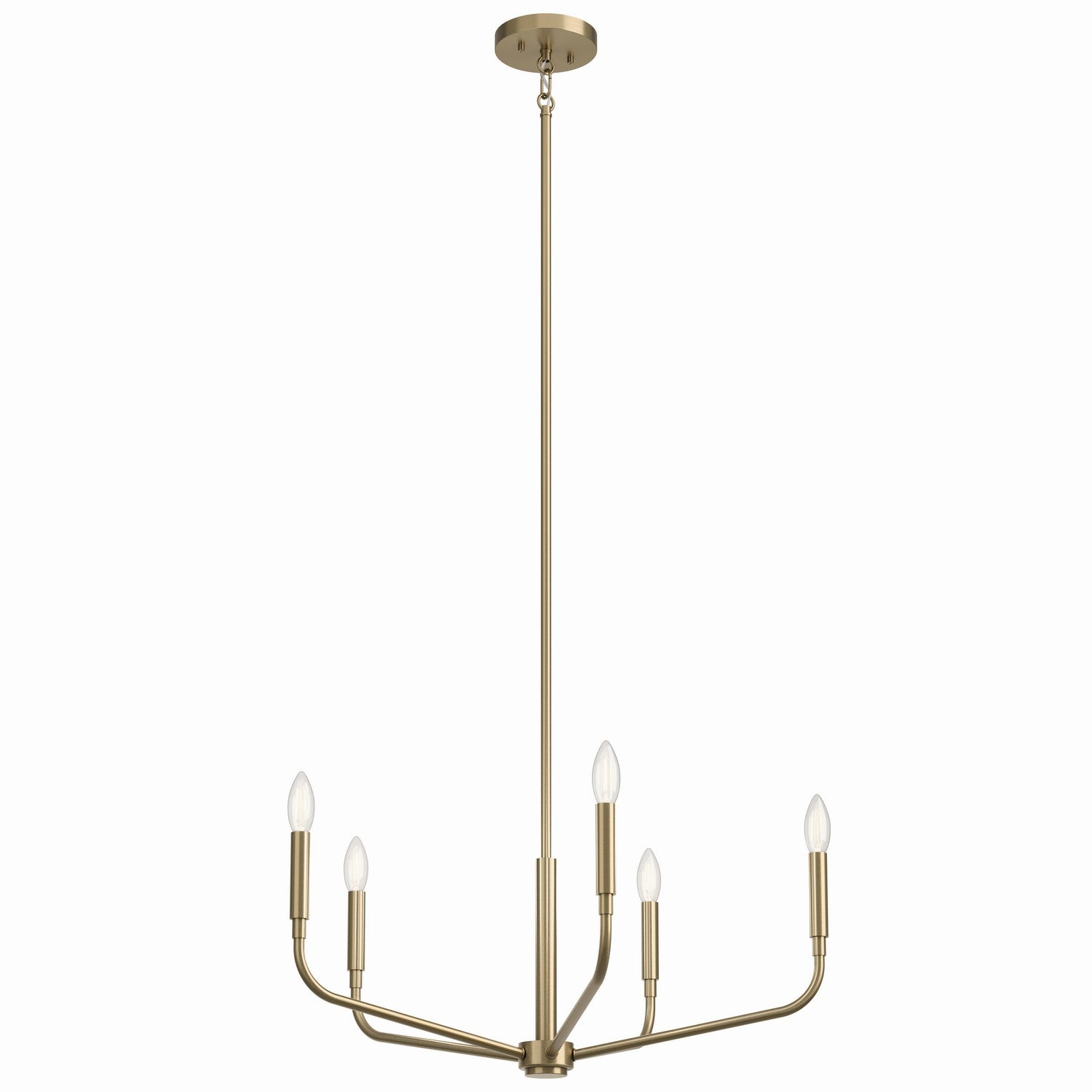 Kichler - 52717CPZ - Five Light Chandelier - Madden - Champagne Bronze