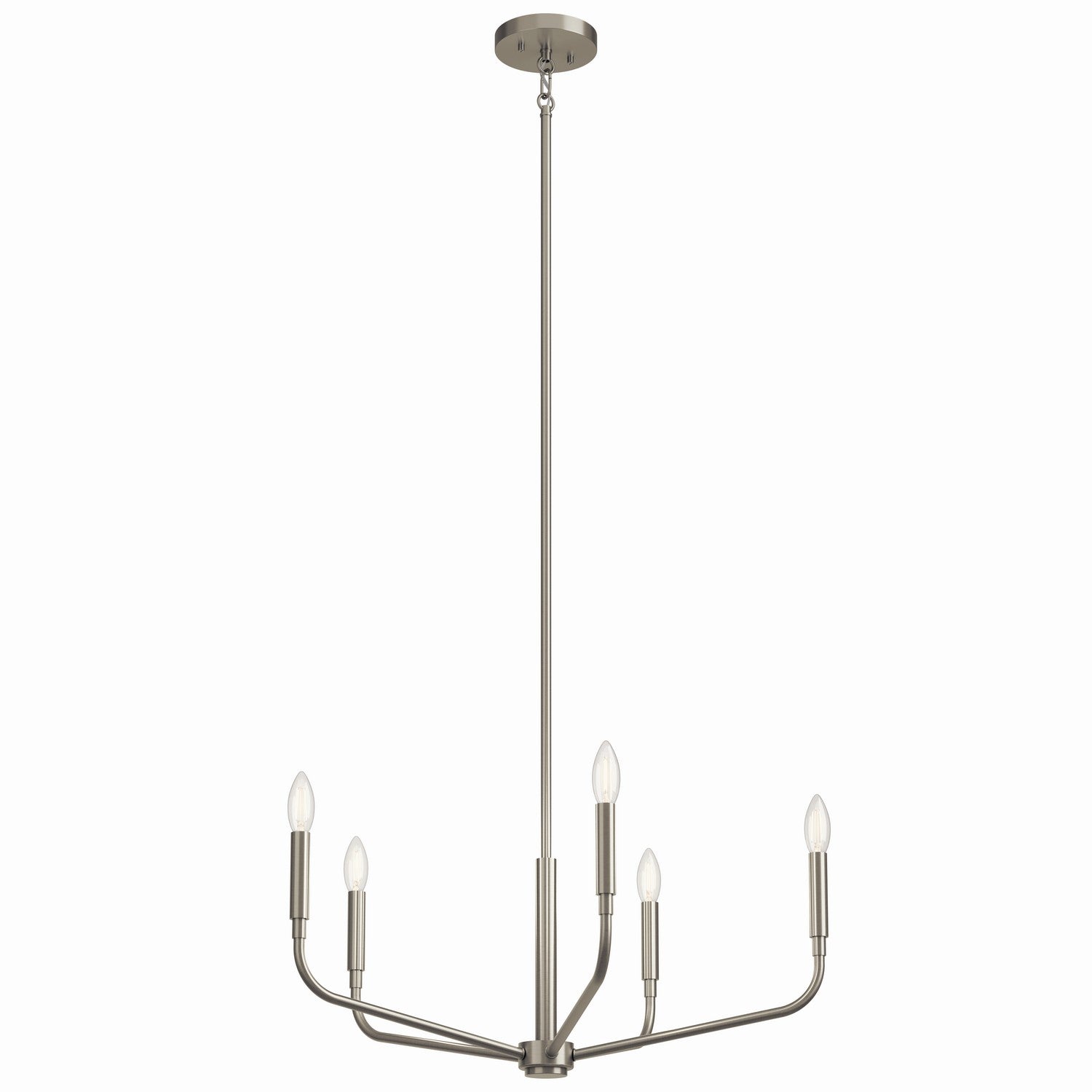 Kichler - 52717NI - Five Light Chandelier - Madden - Brushed Nickel