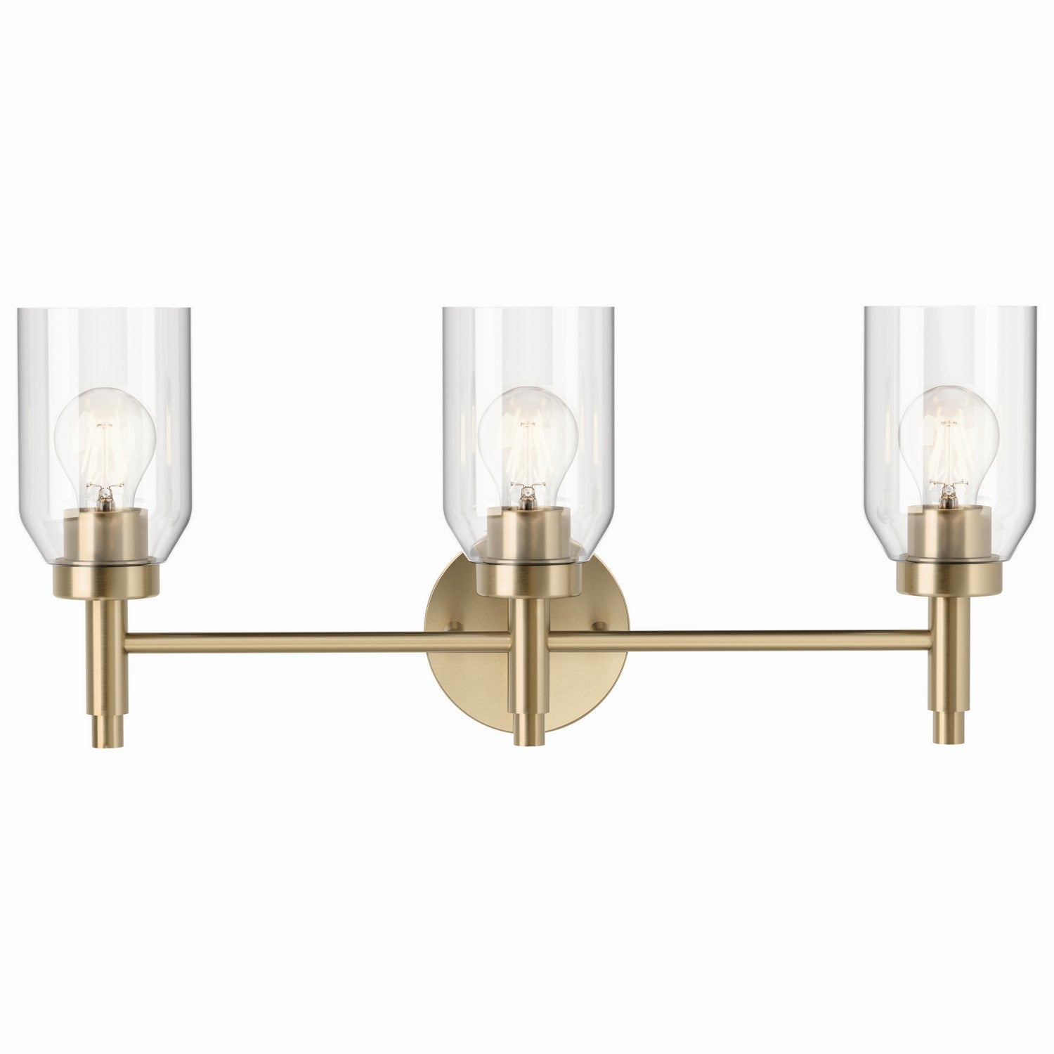 Kichler - 55185CPZ - Three Light Vanity - Madden - Champagne Bronze