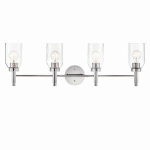 Kichler - 55186CH - Four Light Vanity - Madden - Chrome