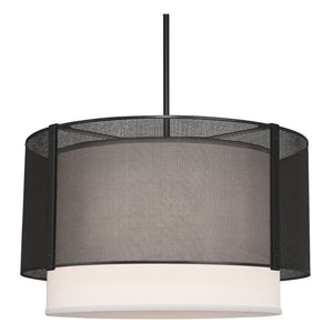 Hammerton Studio - CHB0019-18-CS-SH-001-E2 - Pendant - Uptown Mesh - Classic Silver