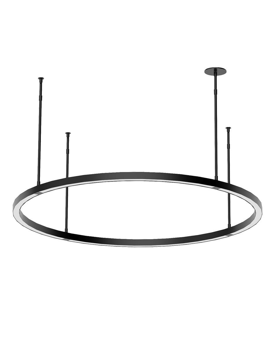 Visual Comfort Modern - MDCH53927B - LED Chandelier - Stagger - Nightshade Black