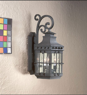 Troy Lighting - B8971-TBK - Three Light Wall Lantern - Dover - Textured Black