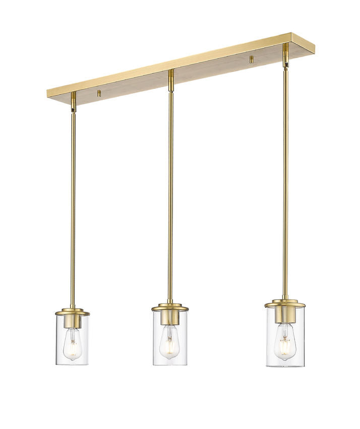 Z-Lite - 742MP-3LG - Three Light Pendant - Thayer - Luxe Gold