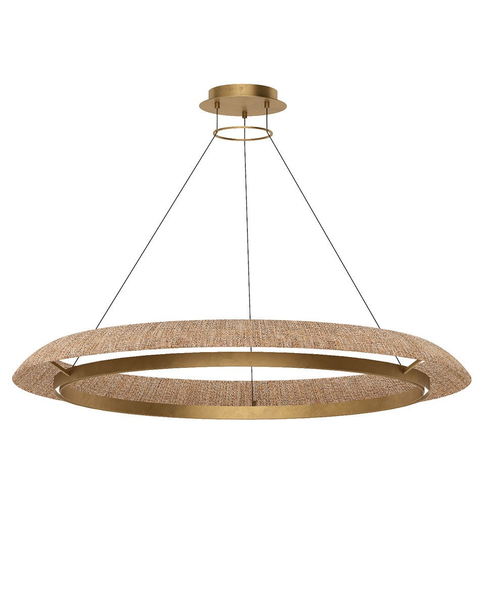 Visual Comfort Modern - SLCH55727NTHAB - LED Chandelier - Noa - Hand Rubbed Antique Brass