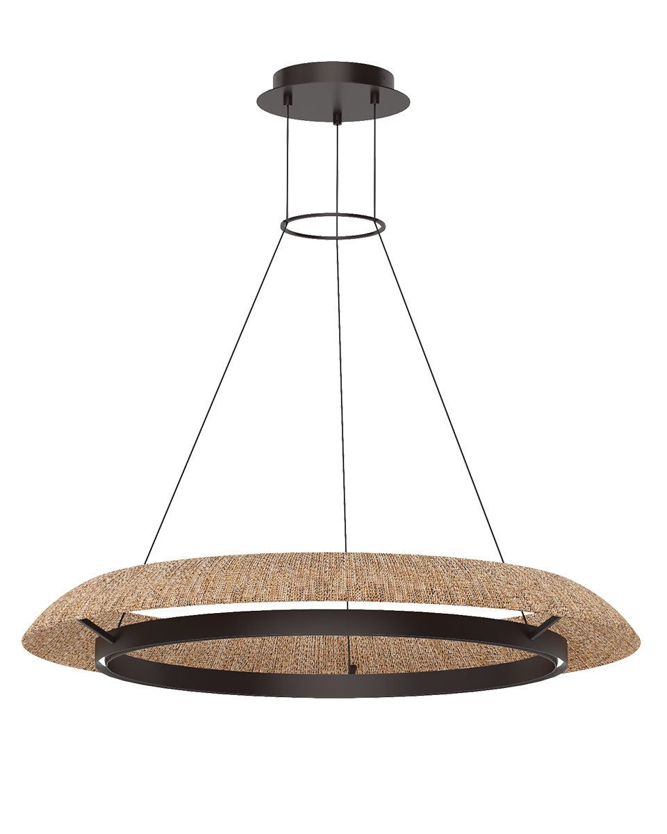 Visual Comfort Modern - SLCH55827NTBZ - LED Chandelier - Noa - Bronze