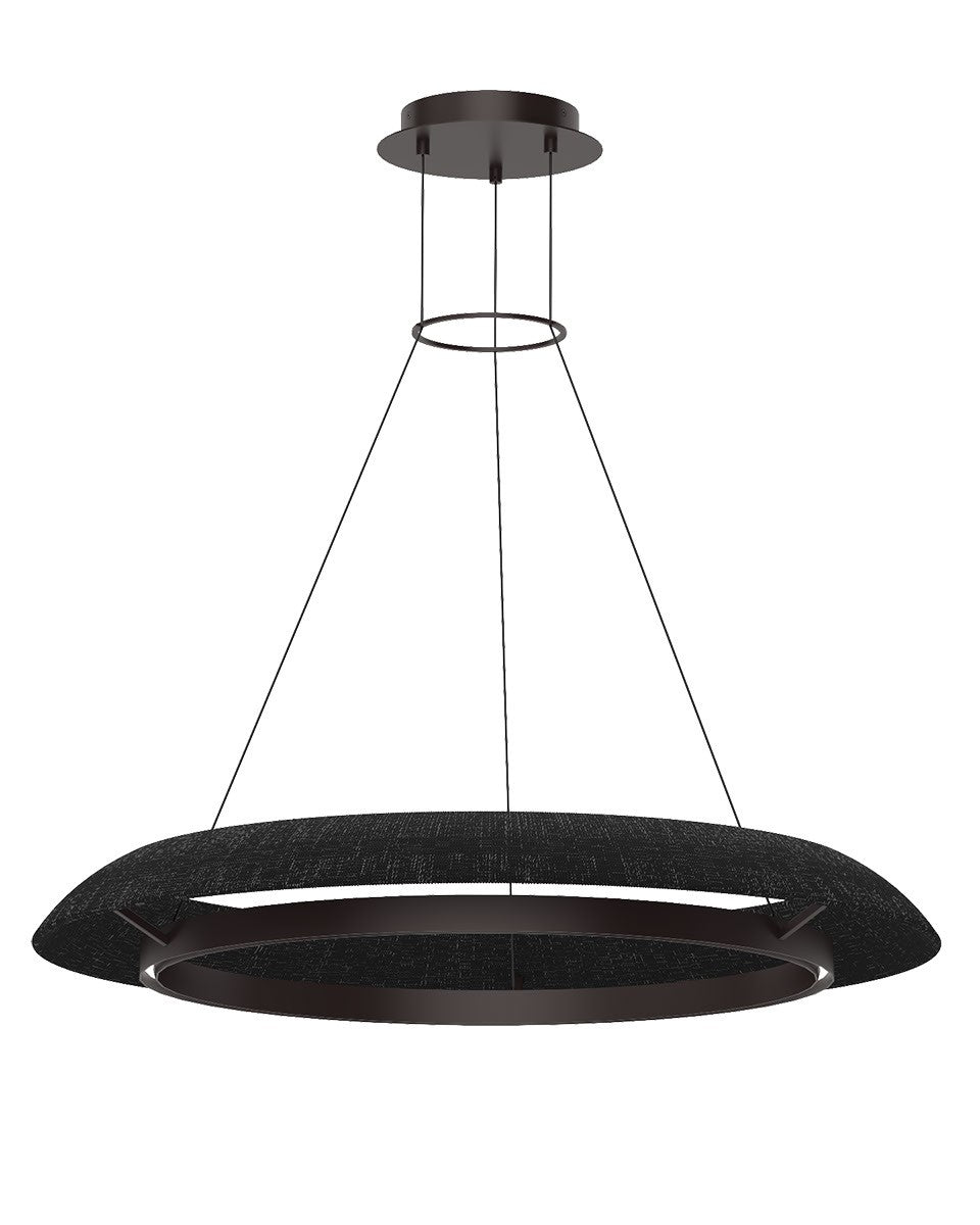 Visual Comfort Modern - SLCH55827WBKBZ - LED Chandelier - Noa - Bronze