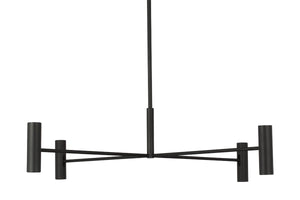 Visual Comfort Modern - SLCH57030B - LED Chandelier - Ponte - Nightshade Black