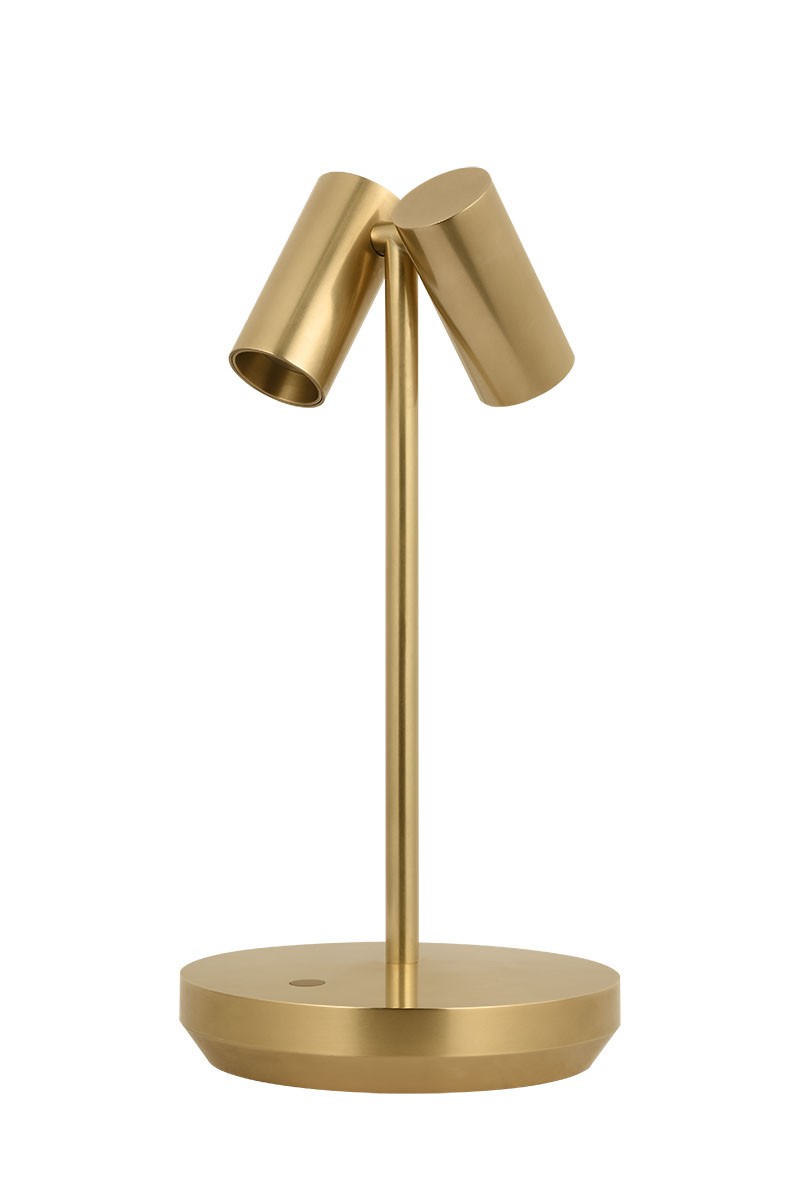 Visual Comfort Modern - SLTB53427HAB - LED Table Lamp - Doppia - Hand Rubbed Antique Brass