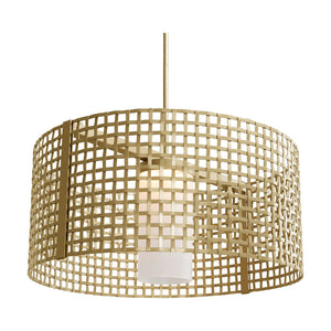 Hammerton Studio - CHB0037-24-GB-F-001-L1 - LED Pendant - Tweed - Gilded Brass