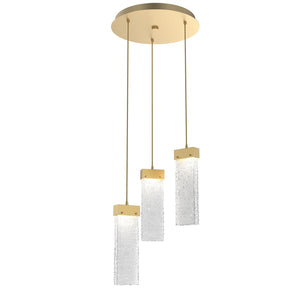 Hammerton Studio - CHB0042-03-GB-CR-C01-L1 - LED Pendant - Parallel - Gilded Brass