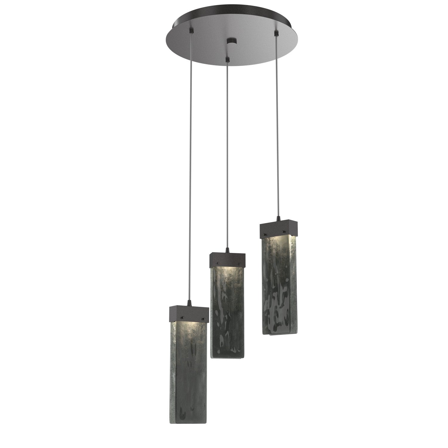 Hammerton Studio - CHB0042-03-GP-SG-C01-L1 - LED Pendant - Parallel - Graphite