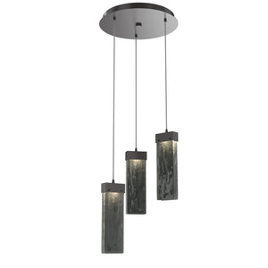 Hammerton Studio - CHB0042-03-GP-SG-C01-L3 - LED Pendant - Parallel - Graphite