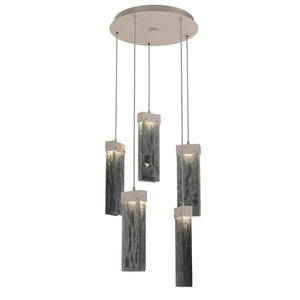 Hammerton Studio - CHB0042-05-BS-SG-C01-L1 - LED Pendant - Parallel - Beige Silver