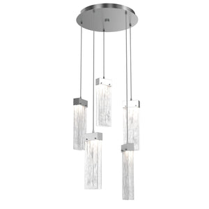 Hammerton Studio - CHB0042-05-CS-CG-C01-L1 - LED Pendant - Parallel - Classic Silver