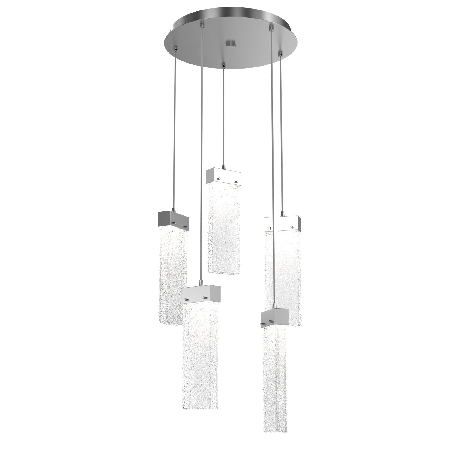 Hammerton Studio - CHB0042-05-CS-CR-C01-L1 - LED Pendant - Parallel - Classic Silver