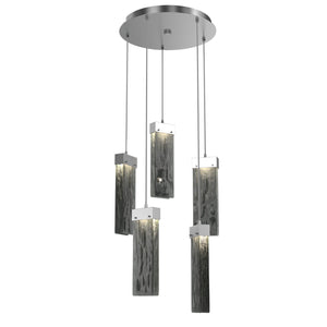 Hammerton Studio - CHB0042-05-CS-SG-C01-L1 - LED Pendant - Parallel - Classic Silver