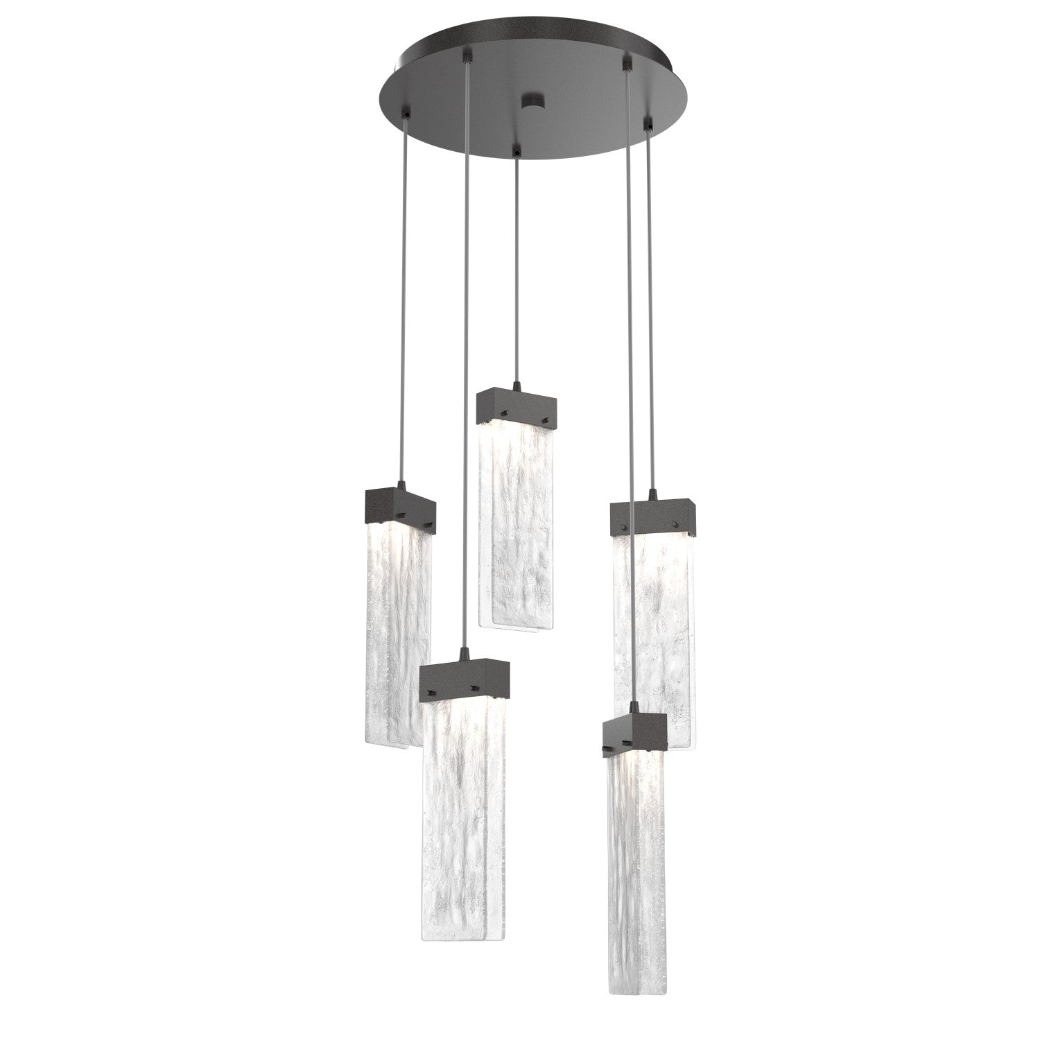 Hammerton Studio - CHB0042-05-GP-CG-C01-L1 - LED Pendant - Parallel - Graphite