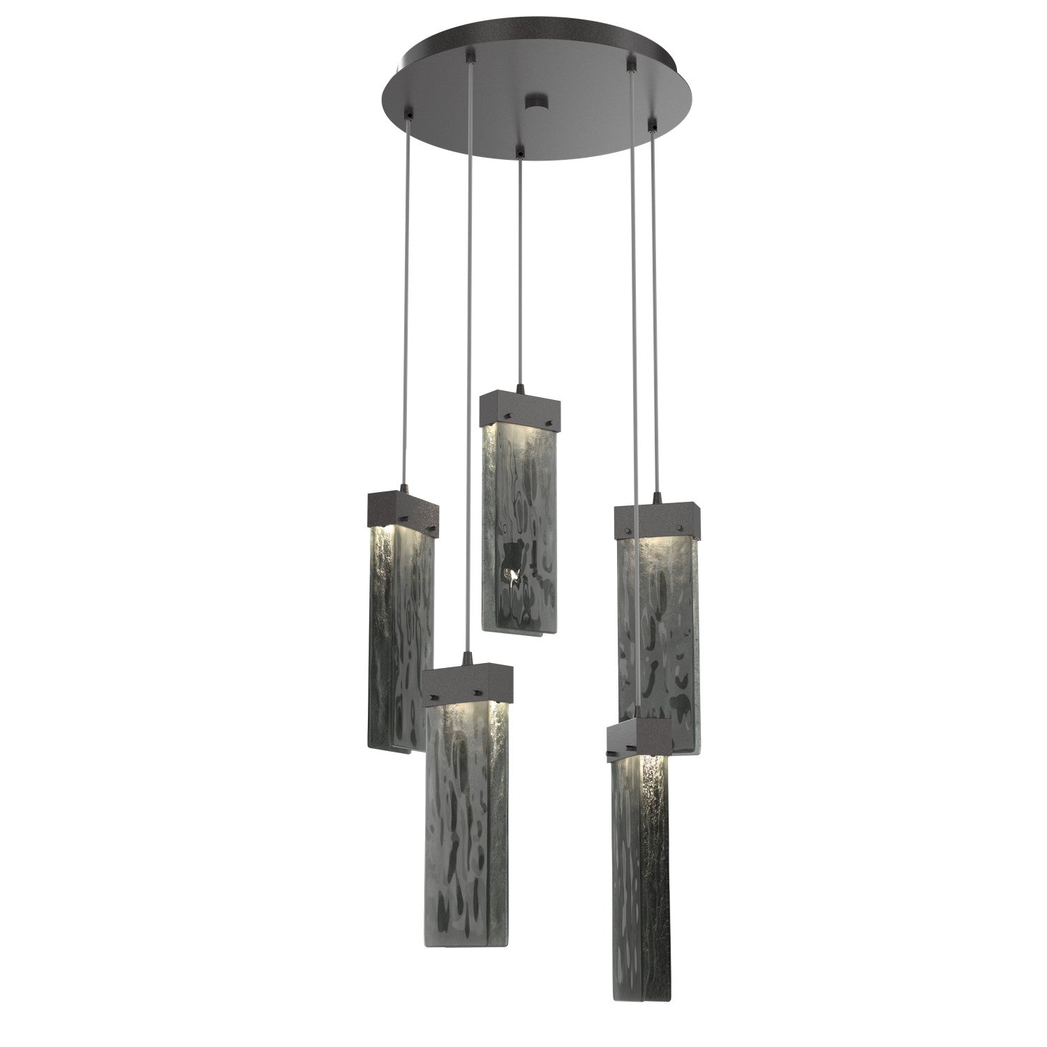 Hammerton Studio - CHB0042-05-GP-SG-C01-L1 - LED Pendant - Parallel - Graphite