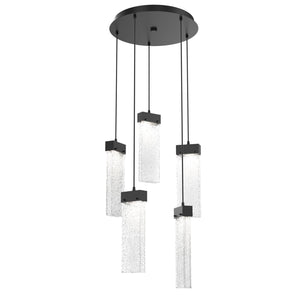 Hammerton Studio - CHB0042-05-MB-CR-C01-L1 - LED Pendant - Parallel - Matte Black