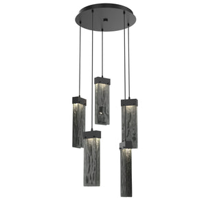 Hammerton Studio - CHB0042-05-MB-SG-C01-L1 - LED Pendant - Parallel - Matte Black