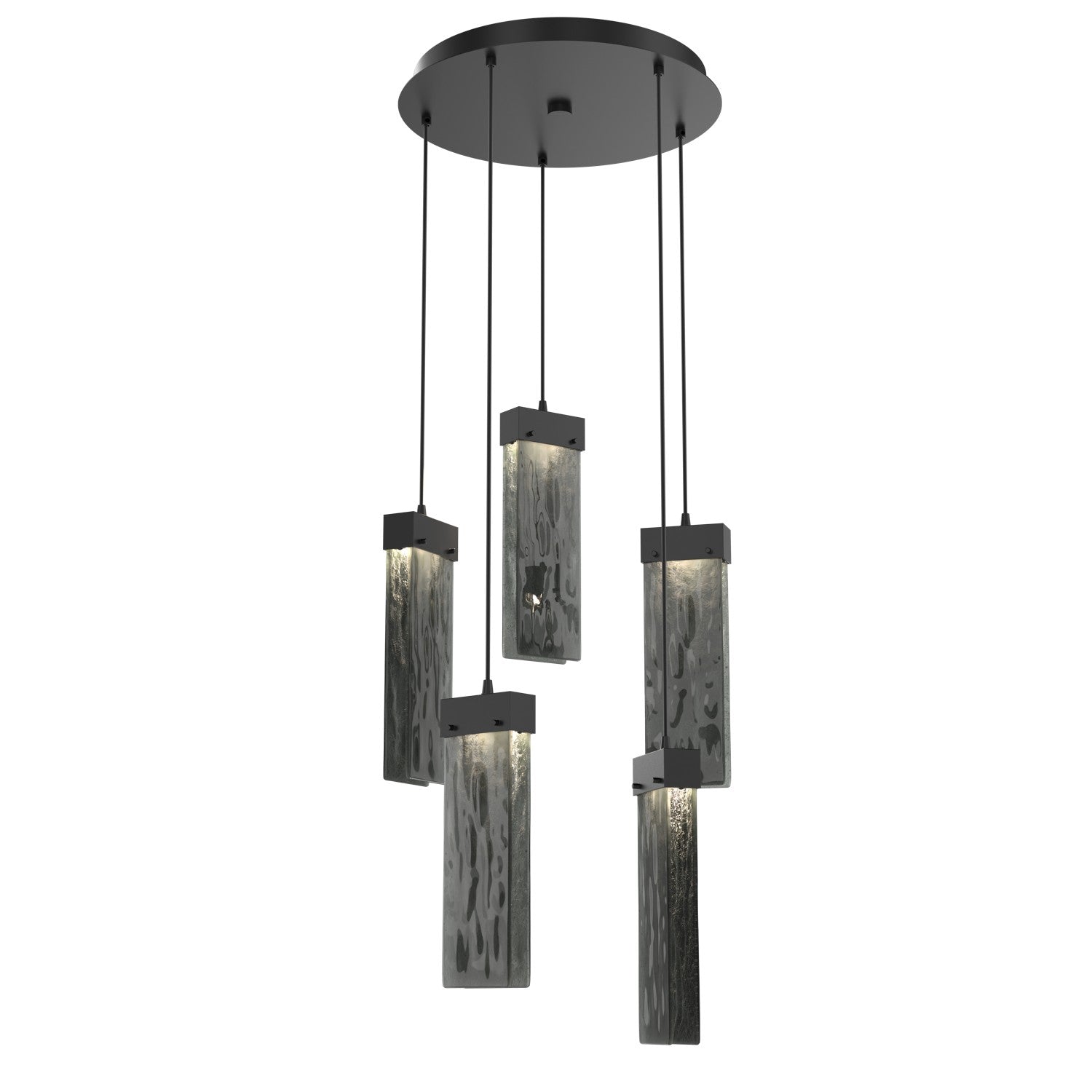 Hammerton Studio - CHB0042-05-MB-SG-C01-L3 - LED Pendant - Parallel - Matte Black